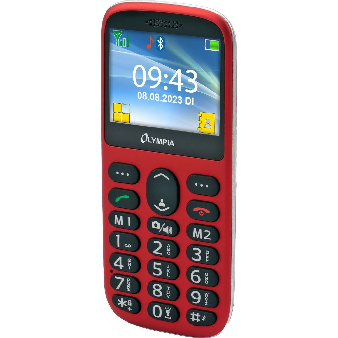 Telefon komórkowy Olympia Olympia Mobiltelefon SUN rot (2223)-0