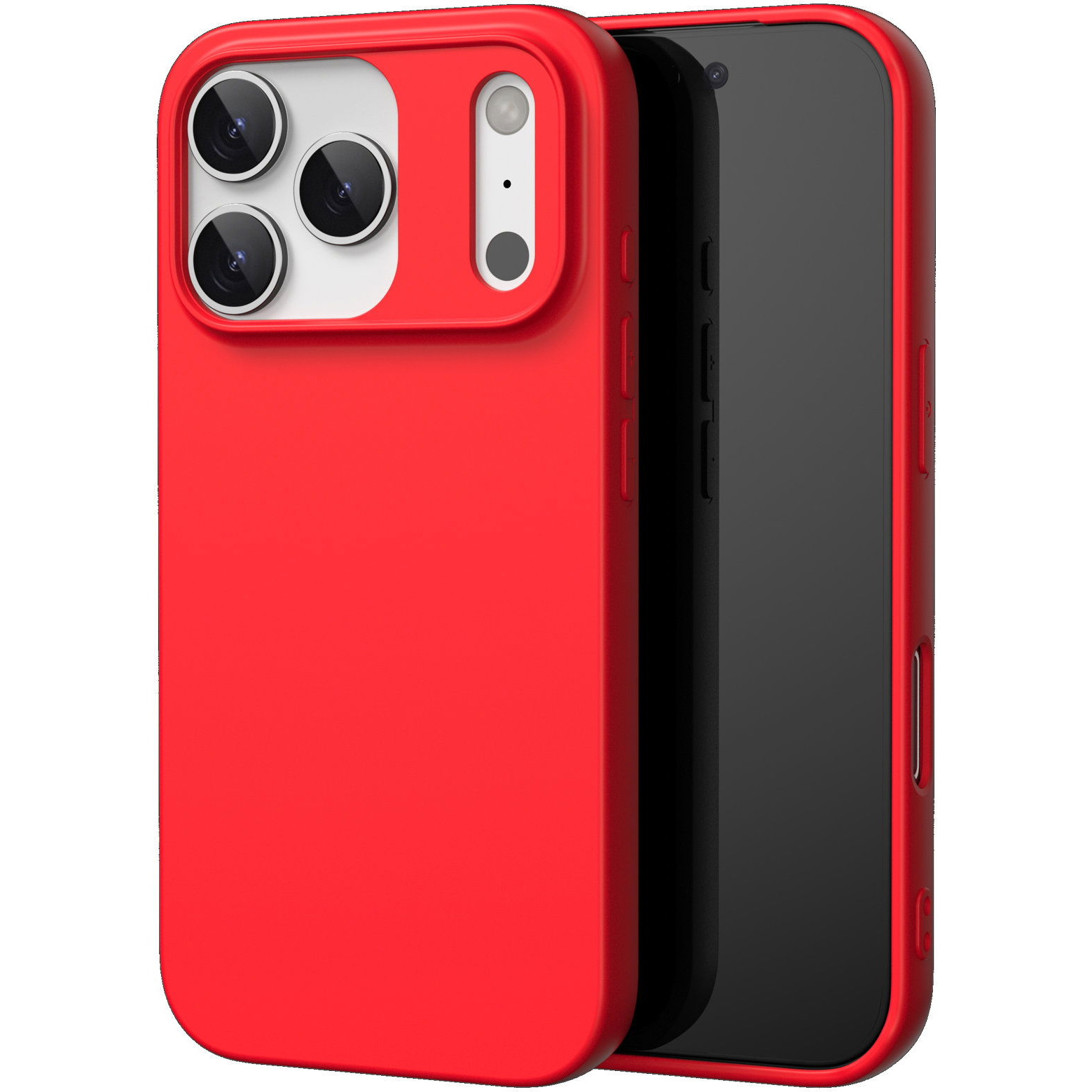 Swissten Soft Joy Apple iPhone 17 Pro piros tok (34500457)-0