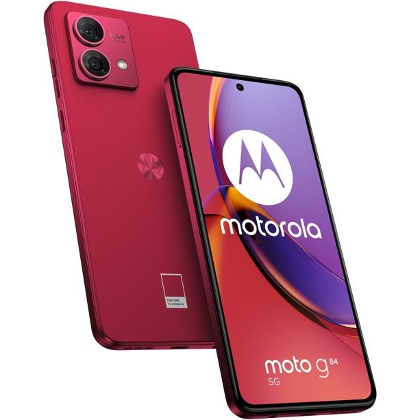 Telefon mobil Motorola Moto g84, Dual SIM, 256GB, 8GB RAM, 5G, Viva Magenta (PAYM0042PL)-0