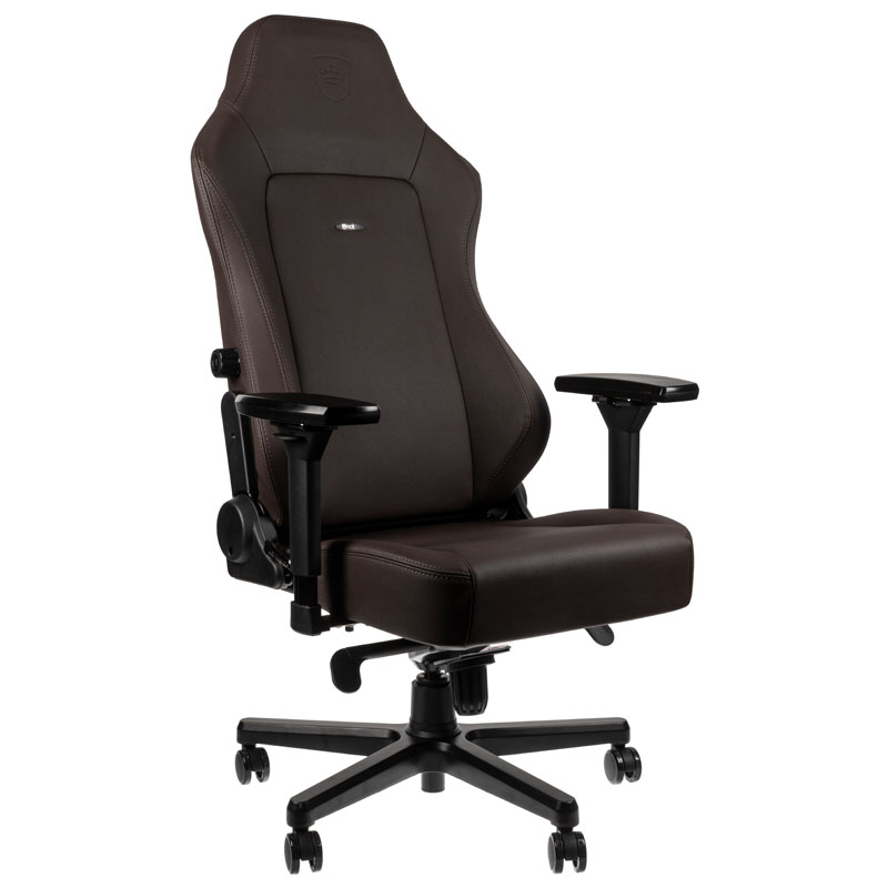 KRESLO NOBLECHAIRS HERO JAVA EDITION, HNEDÁ (NBL-HRO-PU-JED)-0