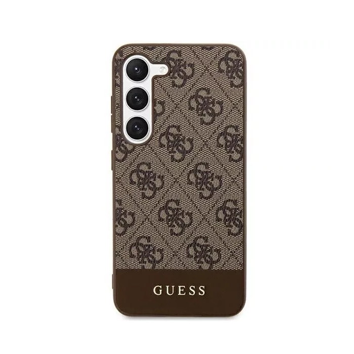 Guess 4G Stripe Samsung Galaxy S24+ Tok - Barna (GUHCS24MG4GLBR)-0