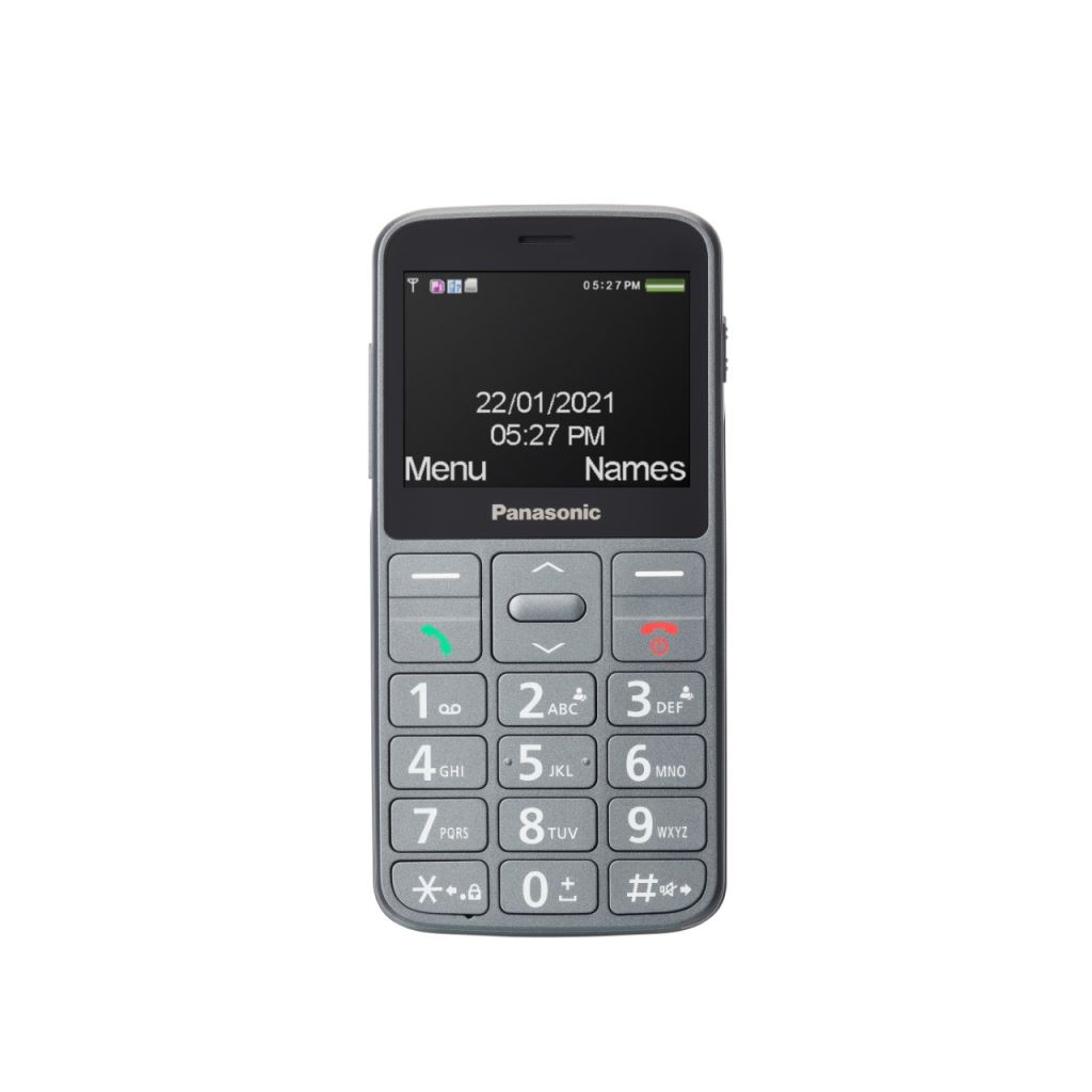 Mobilný telefón Panasonic KX-TU160EXG 32 MB 2G sivý (KX-TU160EXG)-0