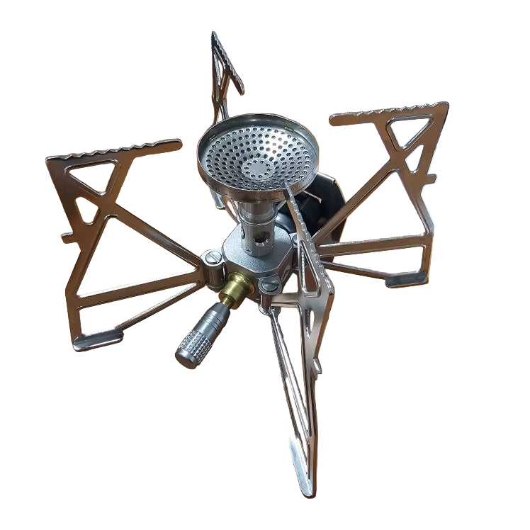 Butterfly Folding Gas Stove Silver-0