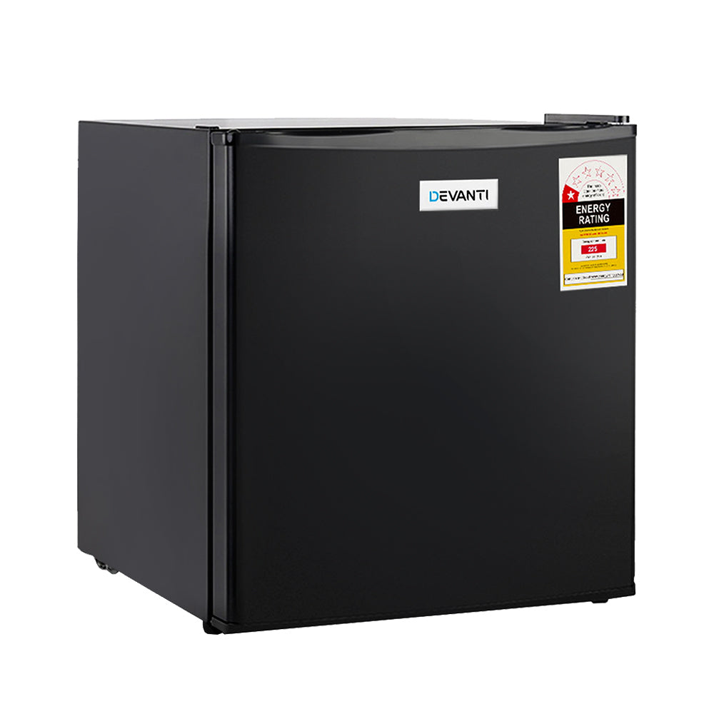 NNEDSZ 48L Portable Mini Bar Fridge - Black-0