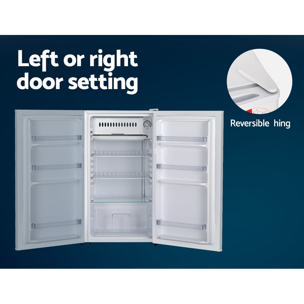 NNEDSZ 95L Bar Fridge White-4