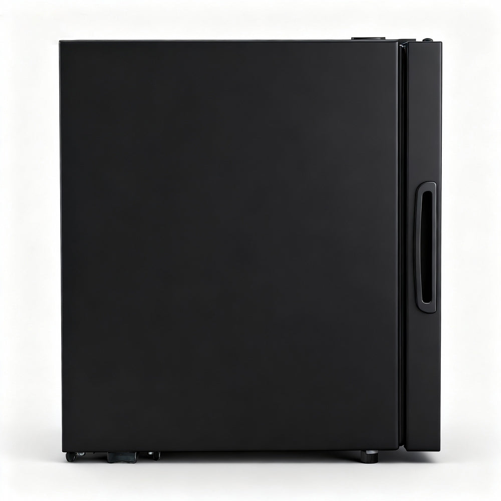 Devanti 40L Bar Fridge Glass Door Mini Fridge Countertop Cooler Black-2