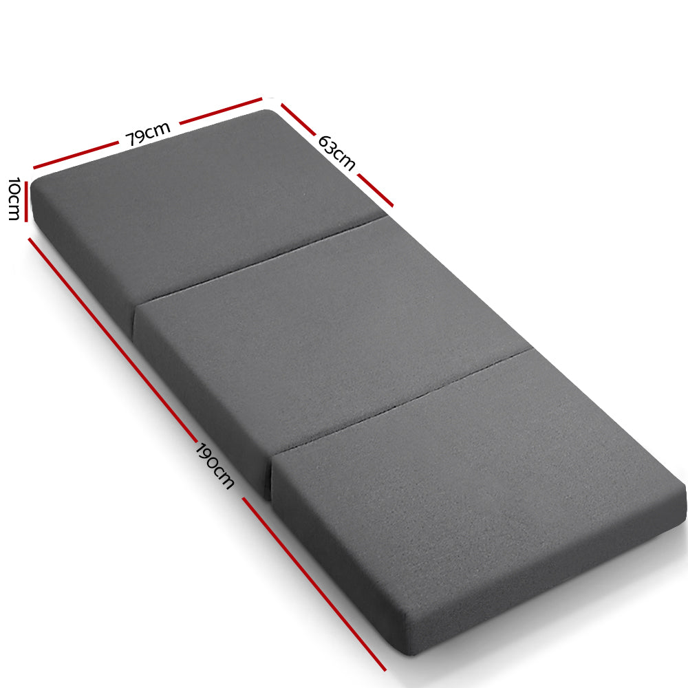 NNEDSZ Bedding Folding Foam Portable Mattress-1