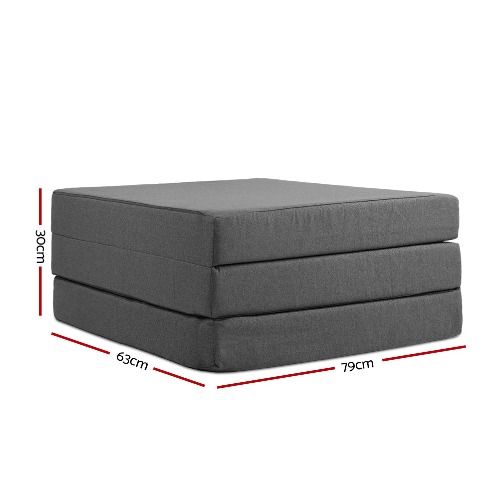 NNEDSZ Bedding Folding Foam Portable Mattress-2