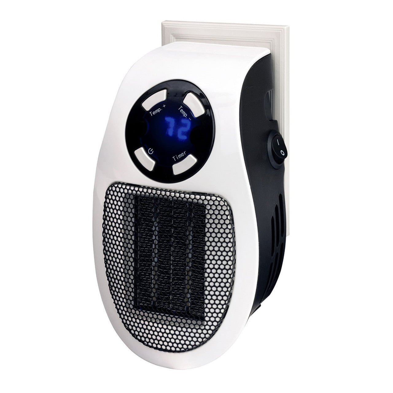 Optimus Mini Plug-in Heater with Thermostat-0