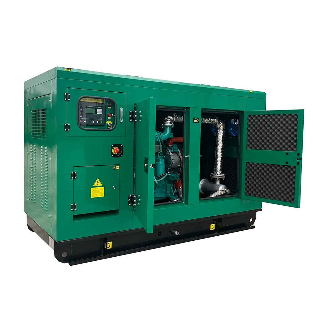 Busy Sale CE ISO 3 Phase Silent 20kw Natural Gas Generator 25kva with cummins Weichai Ricardo-0
