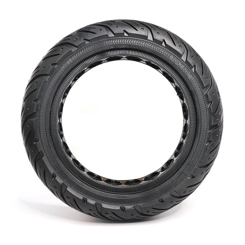 10*2.50inch Anti-Explosion Solid Rubber Tubeless Tyre 36V Ninebot MAX G30 Escooter Front/Rear Wheel Tire for Ninebot MAX G30-2