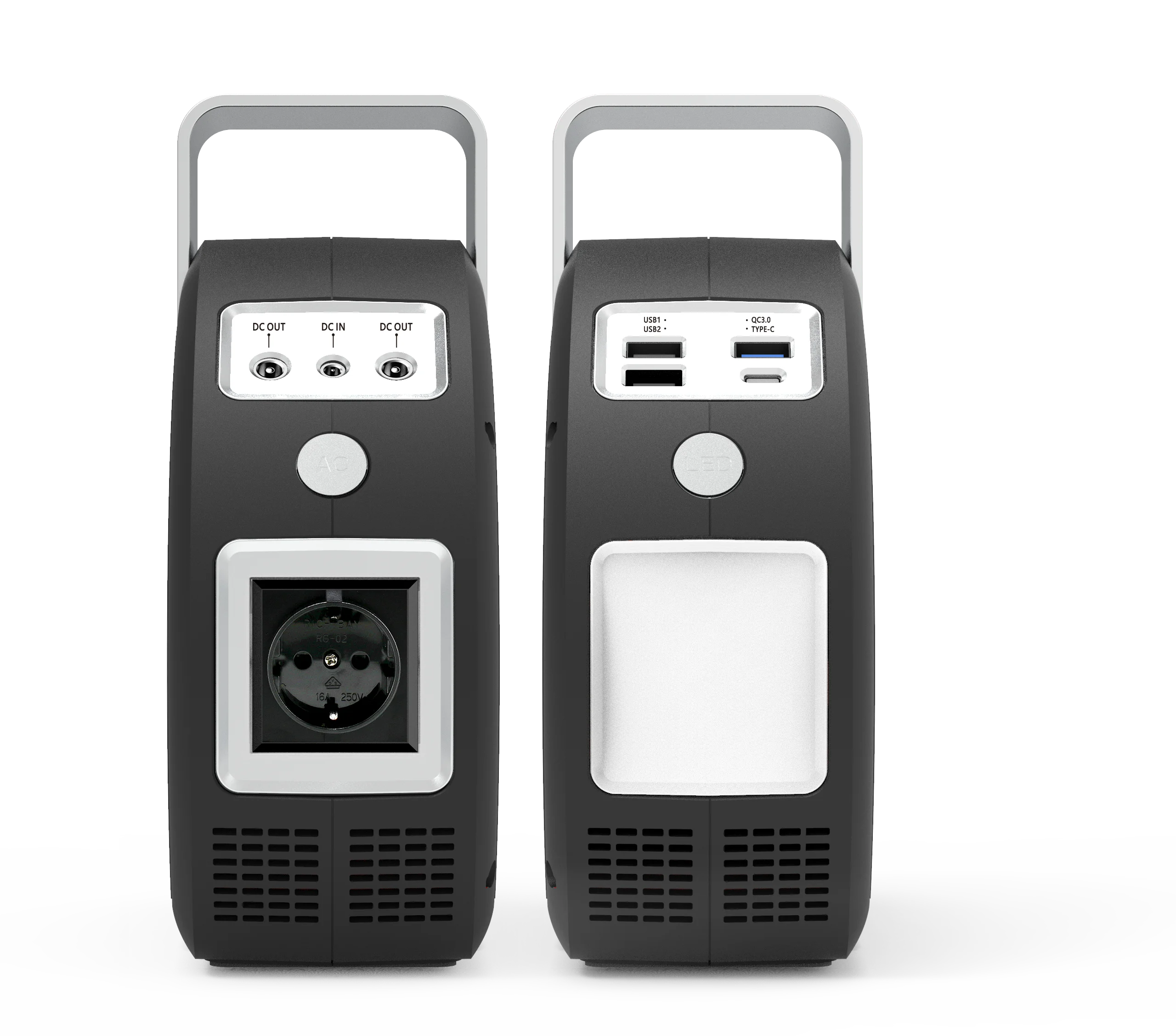 High Capacity 42000mAh Emergency Power Bank Home Backup 220V Lithium Power Station Portable Solar Generator Panels with Plug-0