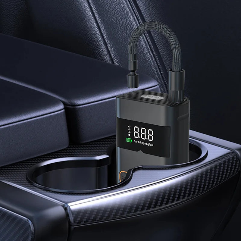 YOSOVLAMP Portable Car Inflation Pump Intelligent Lighting Wireless Digital Display Car air Pump Electric Vehicle Tire air Pump-3