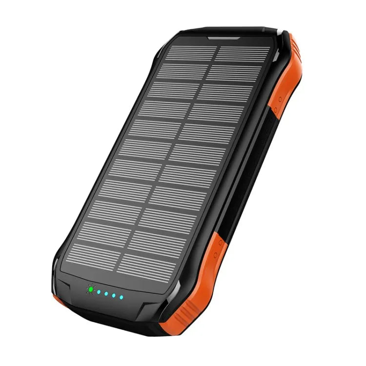 Waterproof Solar Power Bank Flashlight 10000mAh Waterproof Wireless Power Bank Solar Power Bank-0