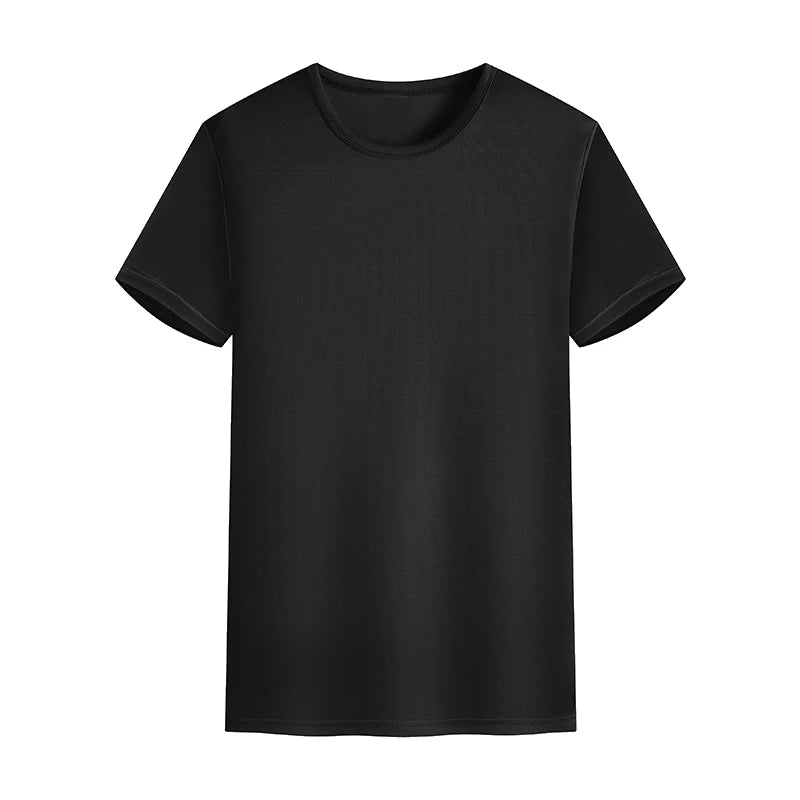 Blank O-Neck Men Cotton Tshirt Polyester Print Customize T-Shirt T Shirts Custom Printing-6