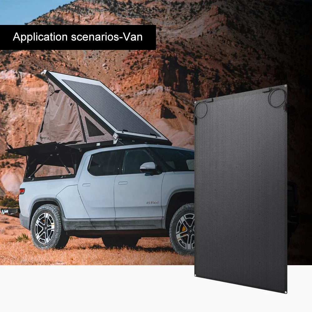 115 Watt 17 Volt HPBC Back Contact Solar Cells 25.8% High Efficiency Flexible Solar Panel No Busbar  Any Shape Can Be Customized-2