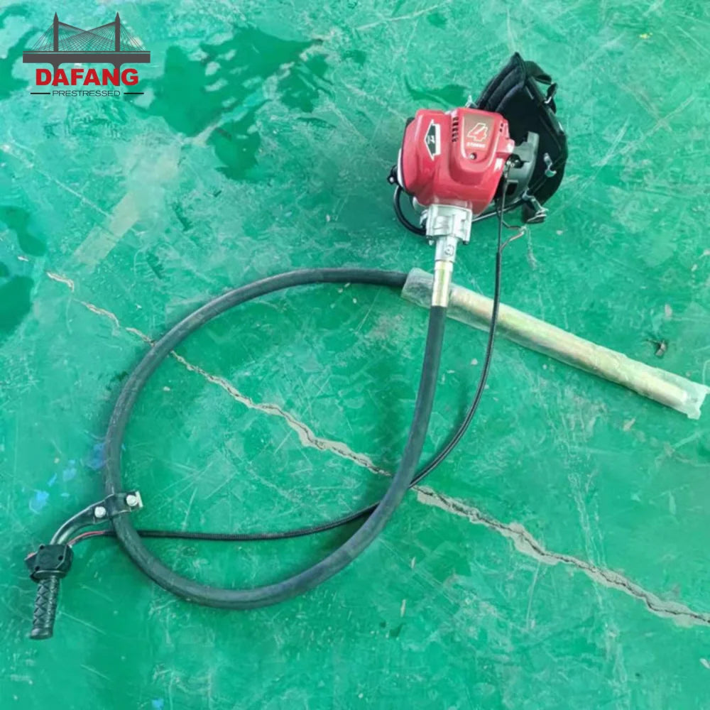 Power Petrol Backpack Portable Concrete Vibrator with Gasoline Engine-2