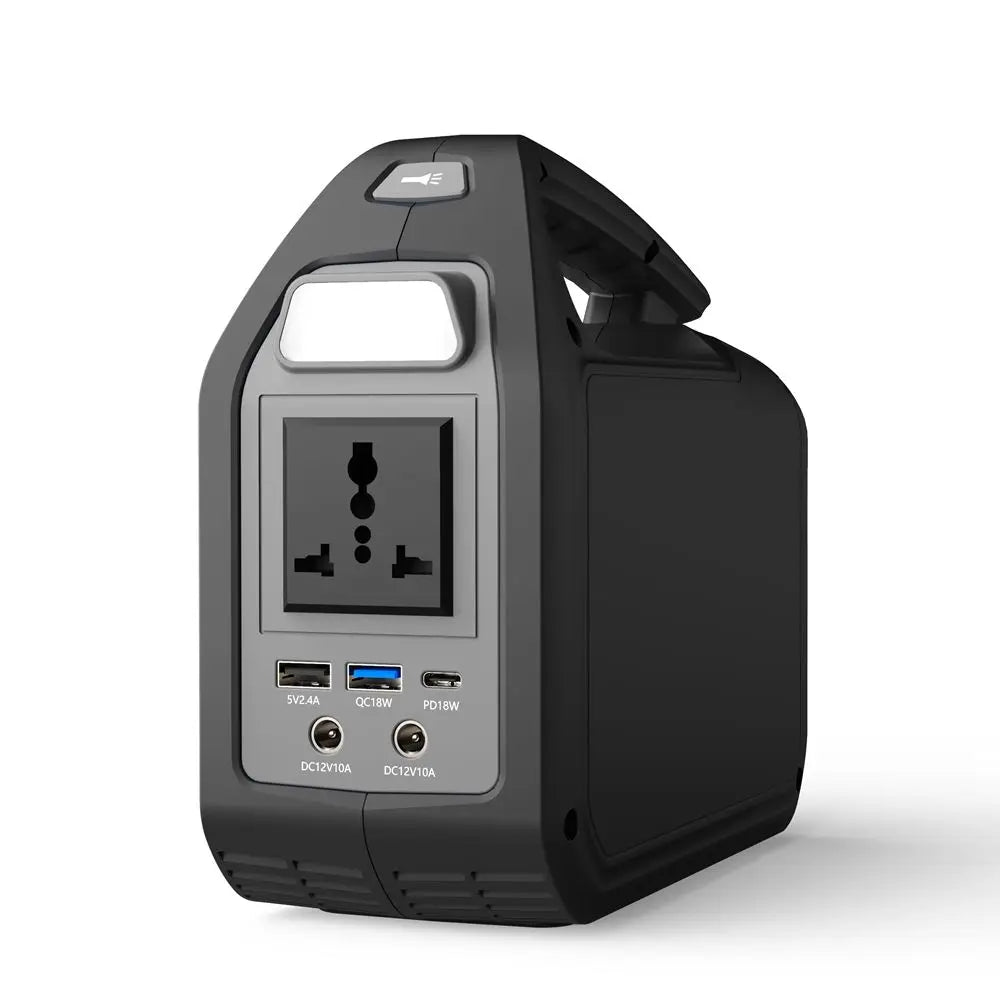 Topstar 42000mAh Portable 110V 220V AC Output Laptop Outdoor Picnic Backup Solar Power Station Emergency Power Supply MPPT-0