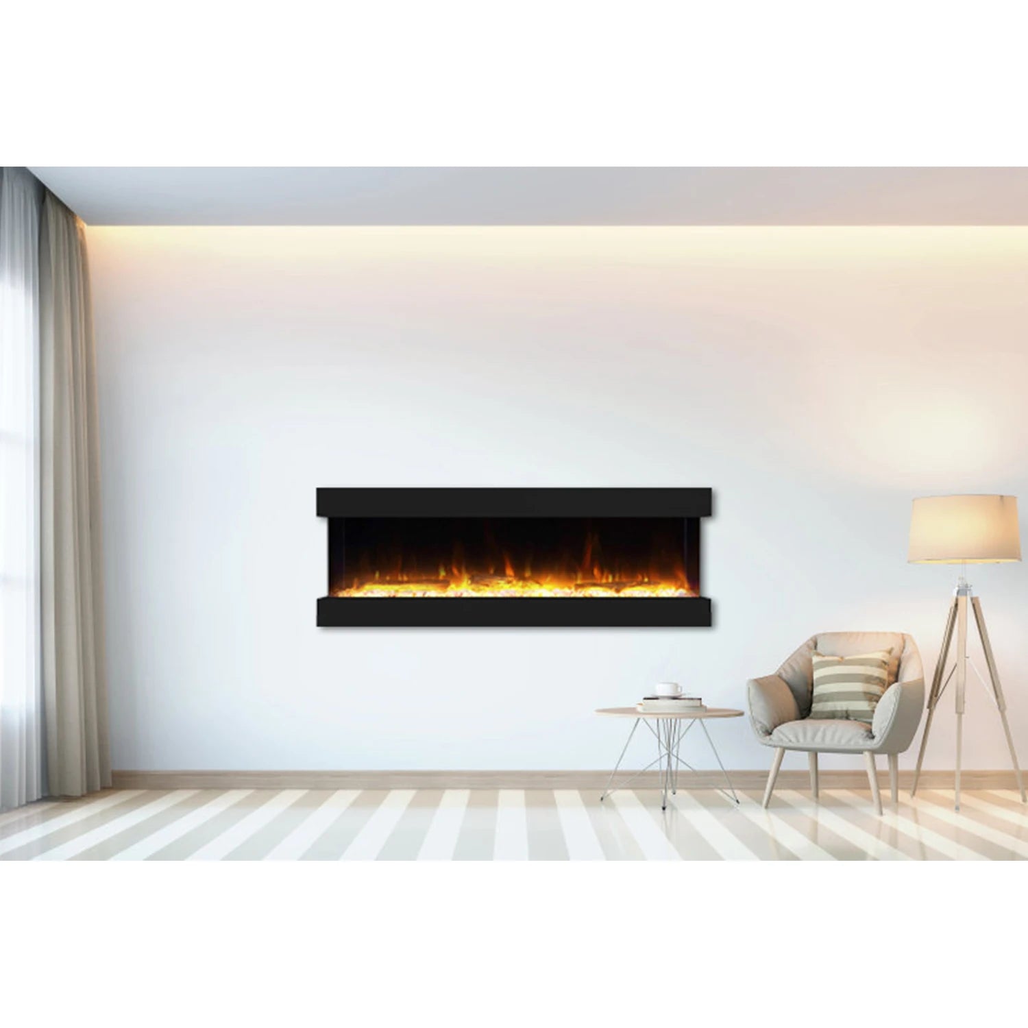 Luxstar 50 Inches High Quality Modern 3 Sided Electric Home Heaters for Household & Hotel Use on Sale-3