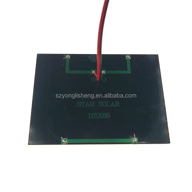 Wholesale Mini Solar Panels 1.5W 12V 115*85MM Polycrystalline Solar Panel-3