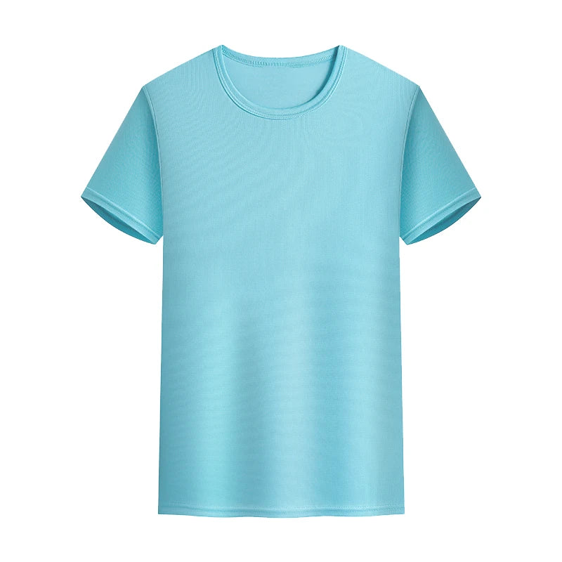 Blank O-Neck Men Cotton Tshirt Polyester Print Customize T-Shirt T Shirts Custom Printing-18