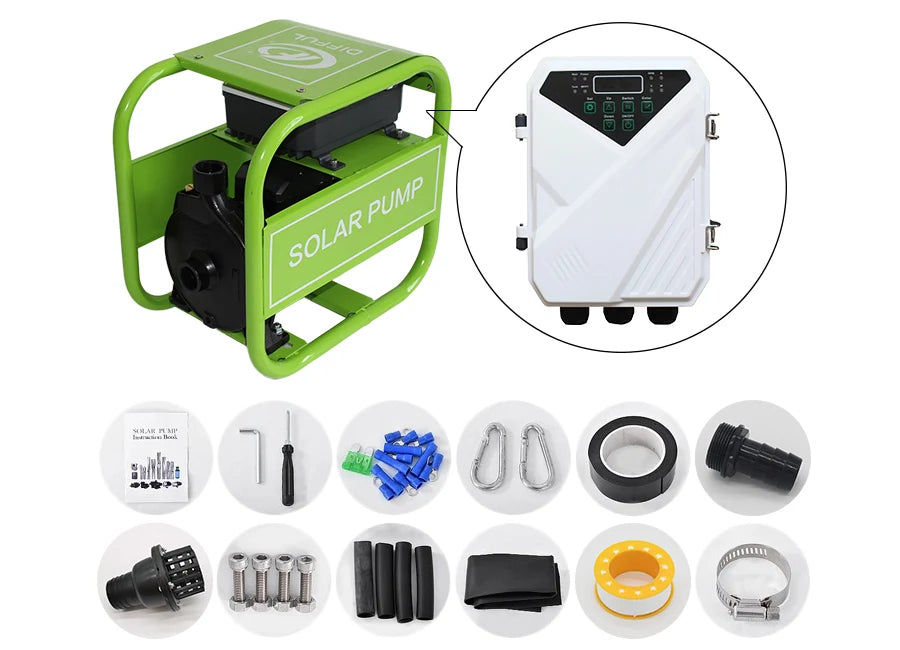 Solar Panel Pump Powered Fountain Solar  Pump in Zimbabwe-1