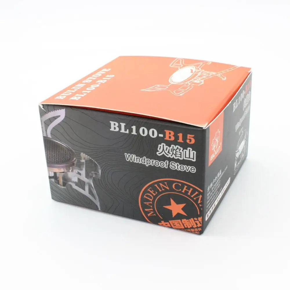 3800W Windproof Camping Gas Stove Silver-4