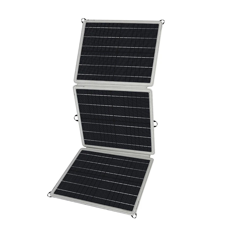 Flashfish 60W Portable Solar Energy Panel Monocrystalline Outdoor 5V 18V Solar Panel-1