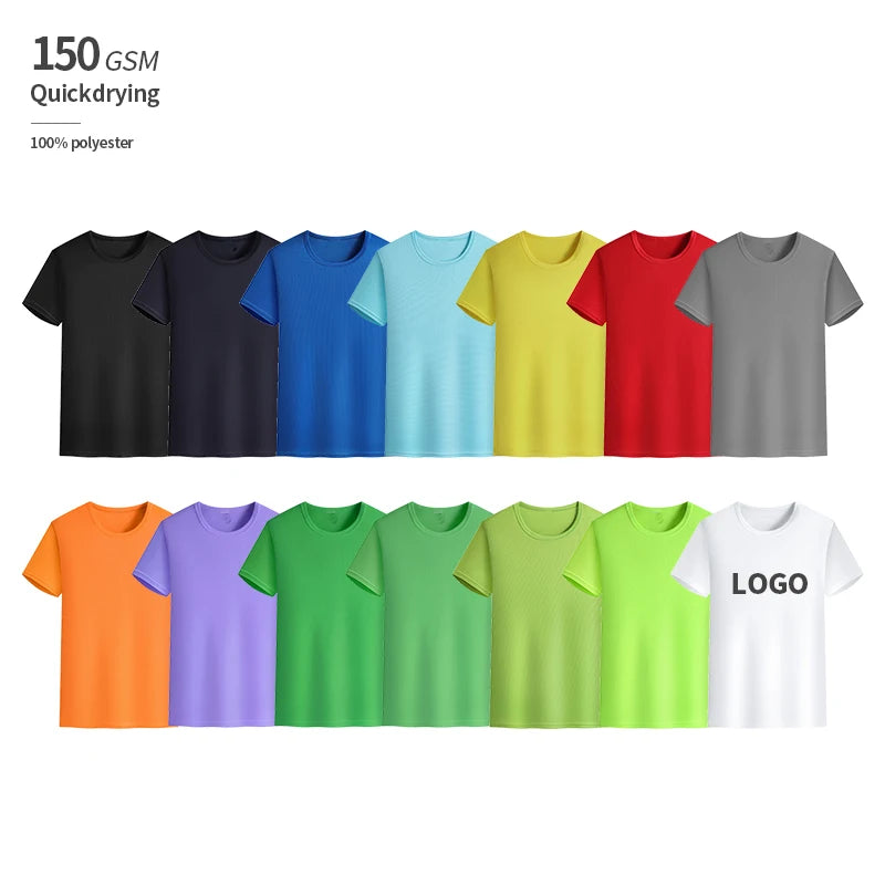 Blank O-Neck Men Cotton Tshirt Polyester Print Customize T-Shirt T Shirts Custom Printing-5