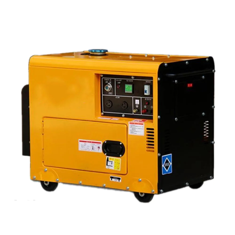 Factory 220/380V 5KVA 8KVA 10kva Silent diesel Generator 1/3 Phase diesel Home Generators-4