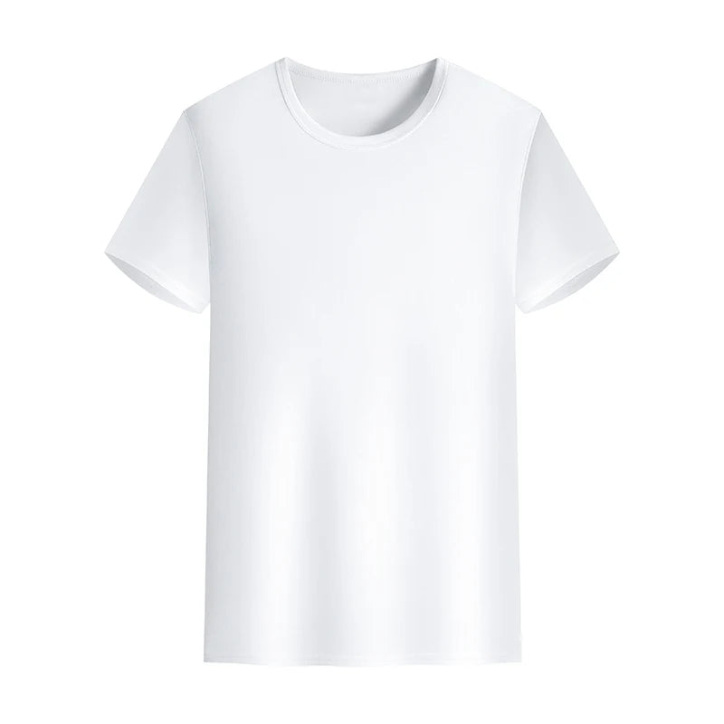 Blank O-Neck Men Cotton Tshirt Polyester Print Customize T-Shirt T Shirts Custom Printing-14