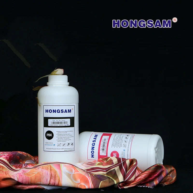 HONGSAM Water Based 1 Liter High Light Fastness Dye Ink  for CANON Pro 2000 4000 Large Format Printers-2