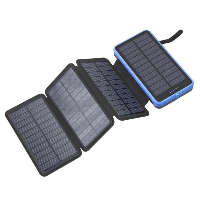 Best Price Portable 20000mAh Solar Charging Folding Panel Mobile Phone External Battery XN-820W Wireless Charger Power Bank-7
