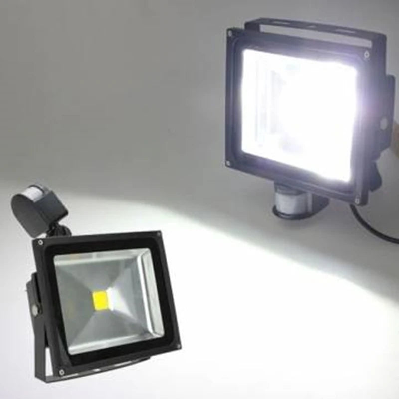 LED Flood Light Solar Panel with 3 Meters Cable Wire Motion Induction Sensor Garden Lights Container Emergency Lamp-2