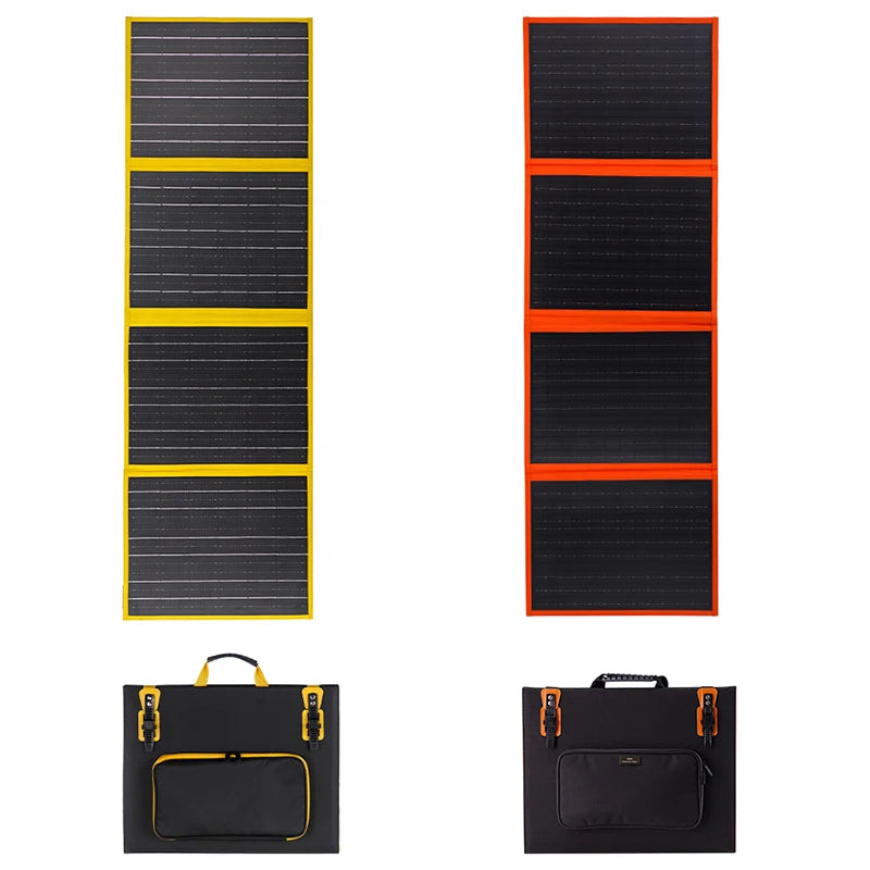 BOLOMI New Outdoor Portable Flexible Solar Panels With 100W Power Monocrystalline Silicon Solar Generator-5