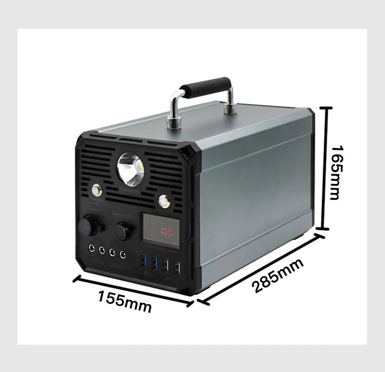 Multifunction 1000w 12v Portable Solar Generator Charging Mobile Power Supply Portable Power Station-7