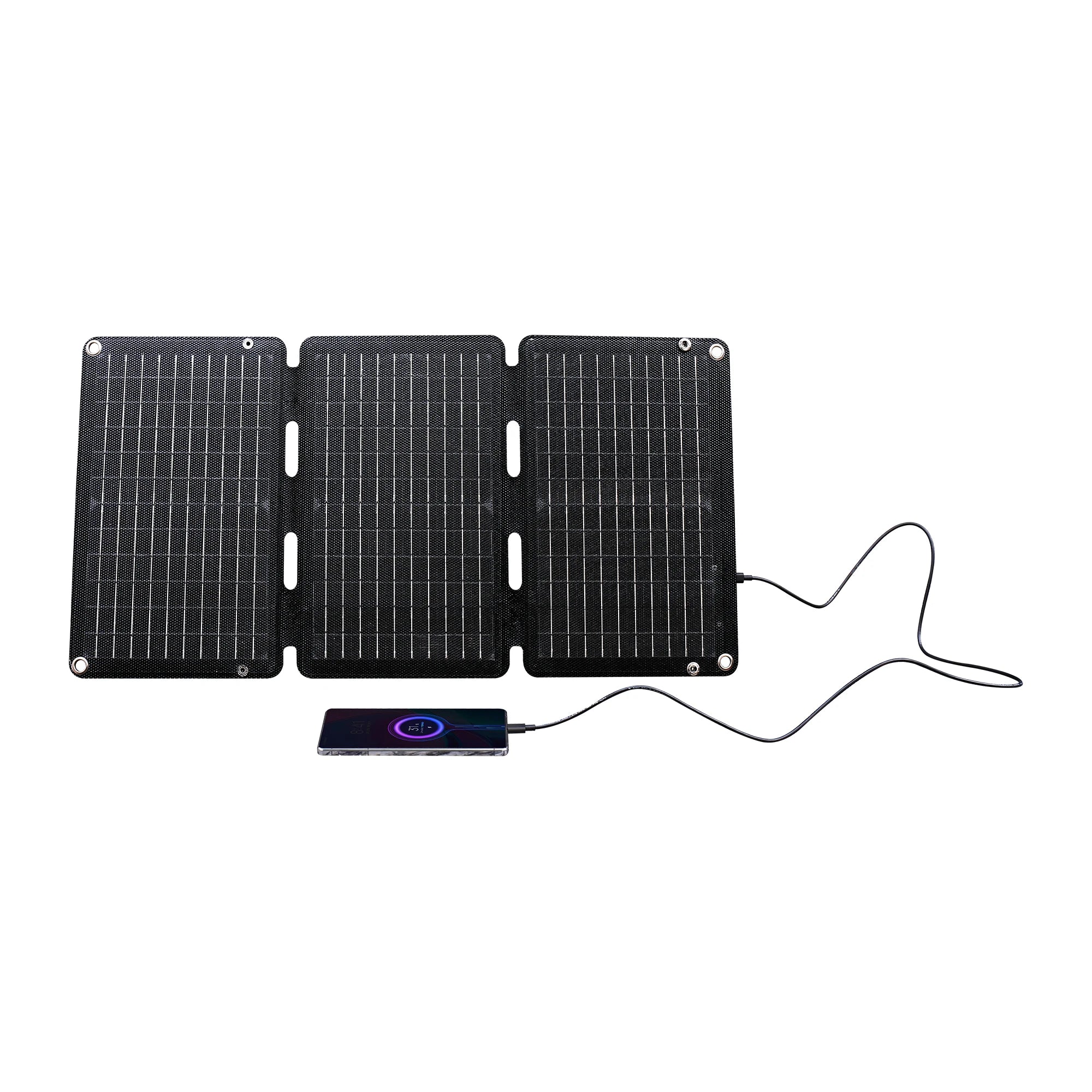 Portable Solar Panel Foldable 30W Flexible Solar Panel for Outdoor Charging Made in China-3