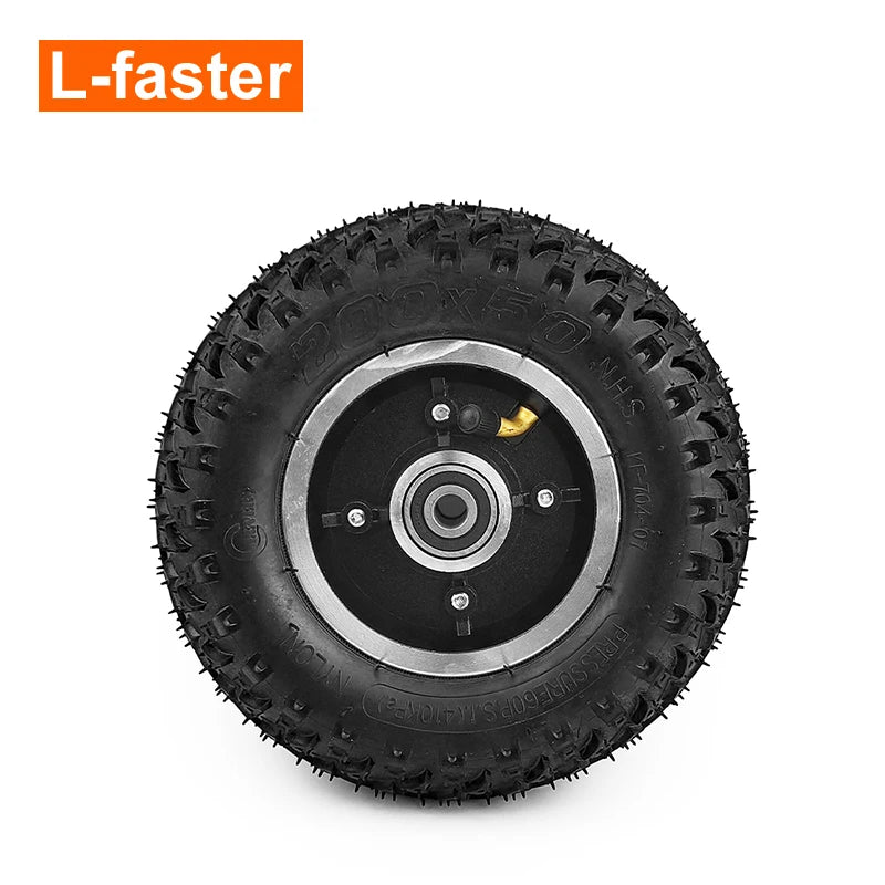 8 Inch Inflated Wheel 200x50 Pneumatic Off-road Tire for Electric Mountain Skateboard Scooter Bike-3