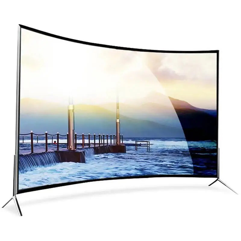 New 2021 China Television Factory 32/55/65/75 Inch LED SKD Curved TV for Hotel Use HDTV-3