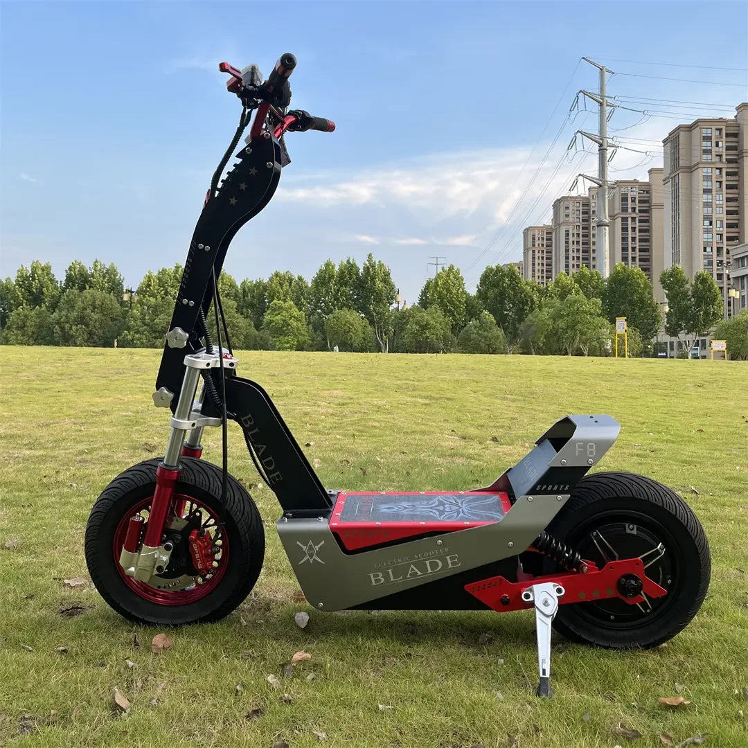 High Power 16 Inch Big Wheel Electric Hyper Scooter 72V 15000W Fast Speed Foldable Moto Electrica Chopper E Scooter for Adults-9