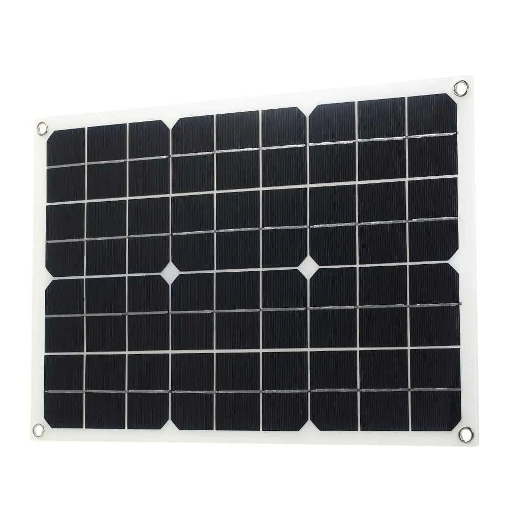 18V Solar Power Panels 18W Monocrystalline Silicon Solar Panel Economical Battery Cost for Car Use-0