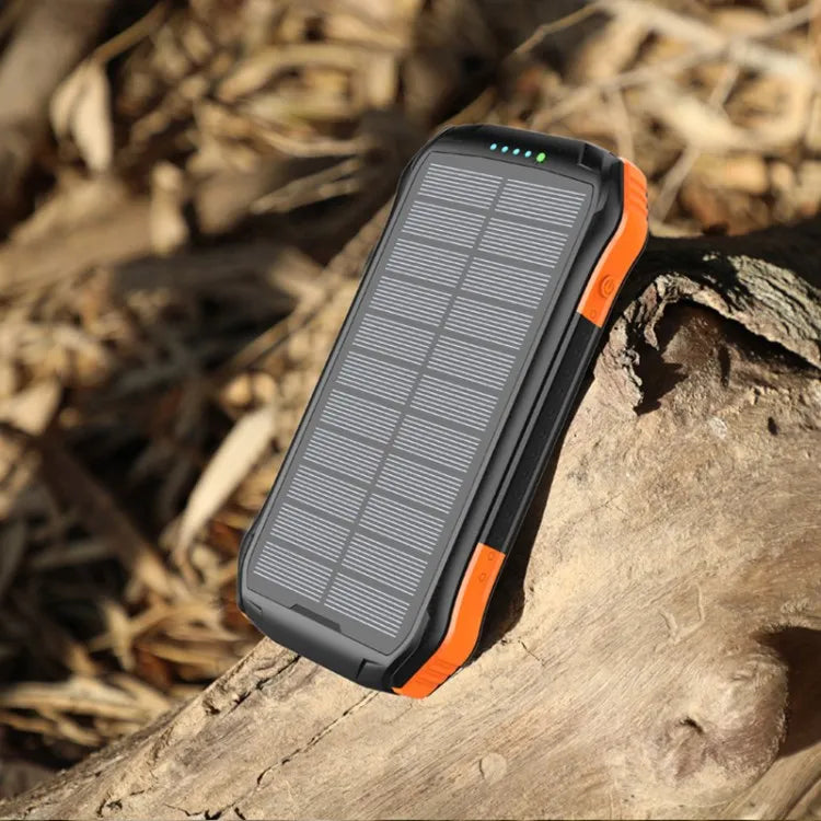 Waterproof Solar Power Bank Flashlight 10000mAh Waterproof Wireless Power Bank Solar Power Bank-3