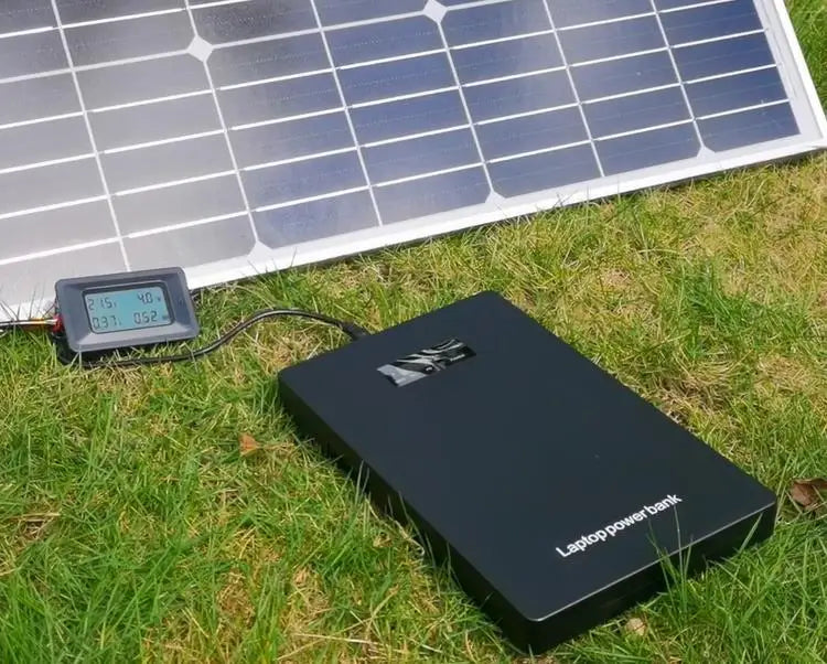 266WH Solar Laptop Power Bank DC Power Bank 24V 20V 19V  9V 12 Volt 15V 16V for CPAP Laptop/Freezer /Wifi Router/Modem/Projector-5