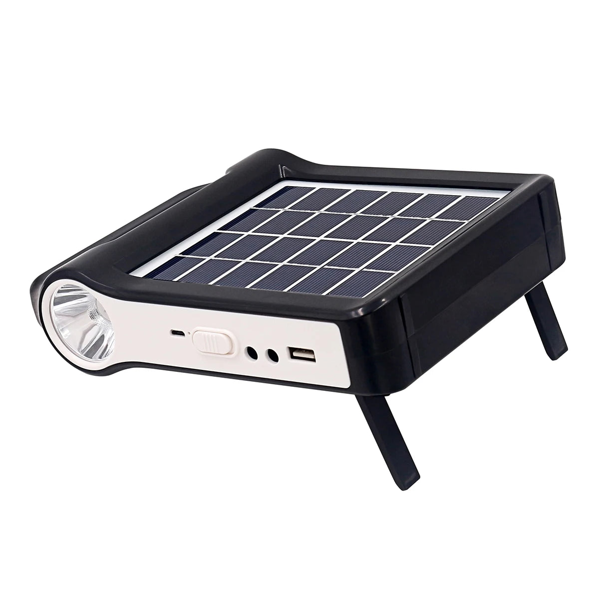 Portable 6V Rechargeable Solar Panel System Kit USB Charger Home Solar Energy Generator with Lithium Ion Battery Lamp Lighting-3