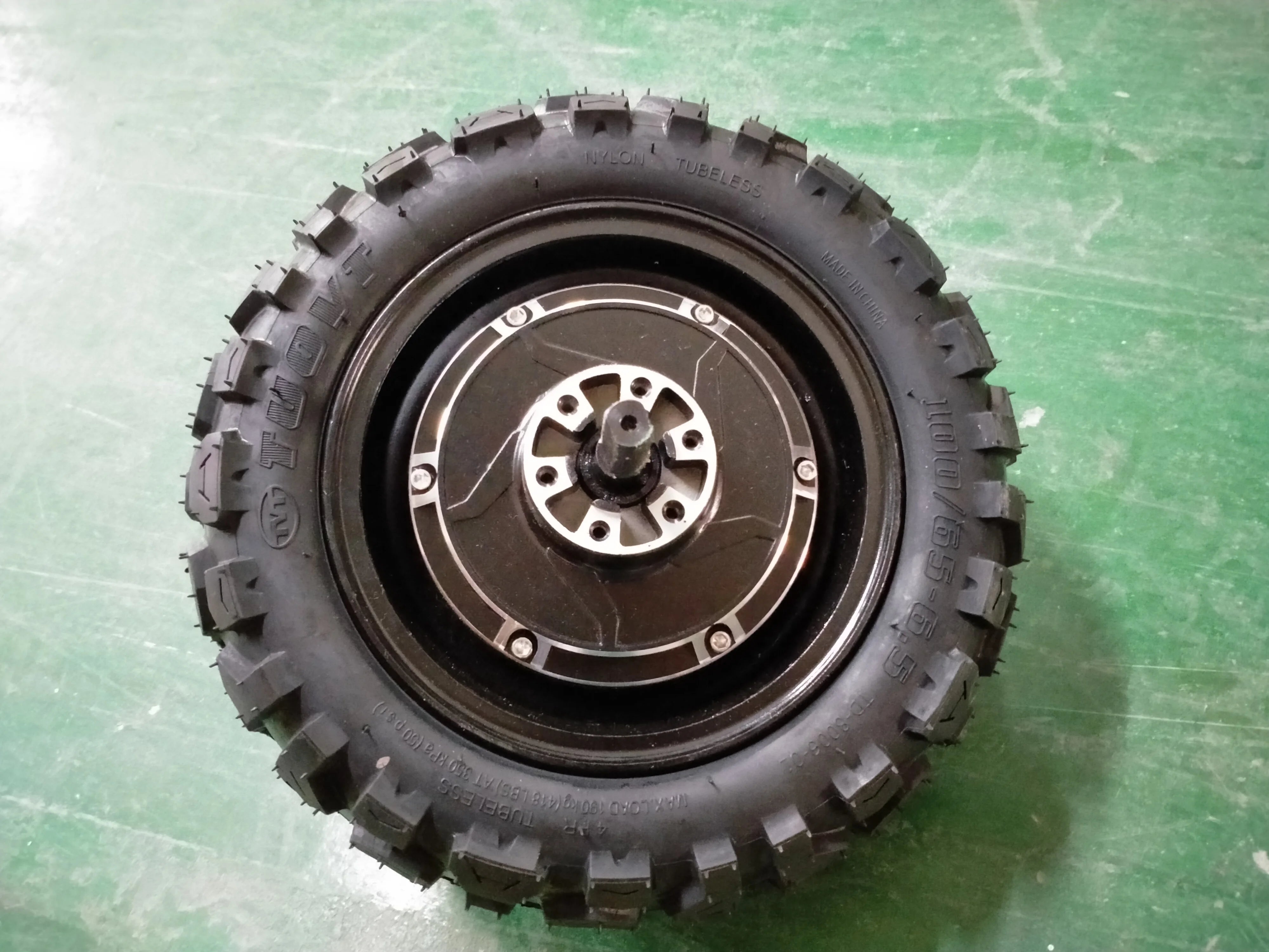 Fieabor Front and Rear Motors Plus Tires Various Models of Original  off Road Tire Ride on Car Electric Scooter Motors-3