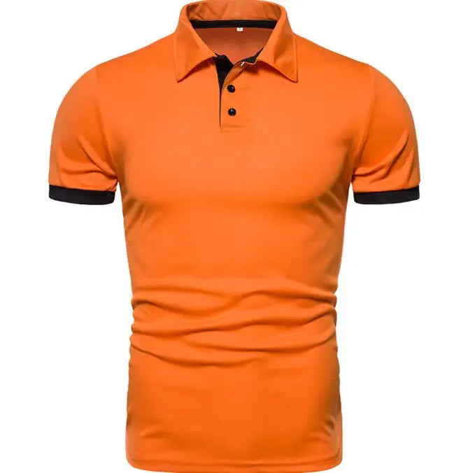 Custom Golf Polo Shirt Quick Dry Polyester TShirt Sublimation Blank Polo T-shirt Large Size Men's Polo Shirts-11