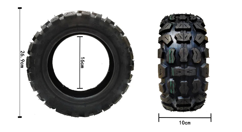 Electric Scooter 11-inch Off-road Tires With Superior Rubber Wear-resistant Anti-skid Brand-1