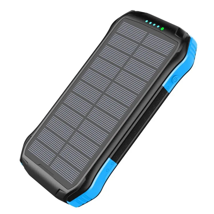 16000mAh Solar Power Bank Shockproof PD18W Portable Battery IP65 Waterproof Wireless Battery-9