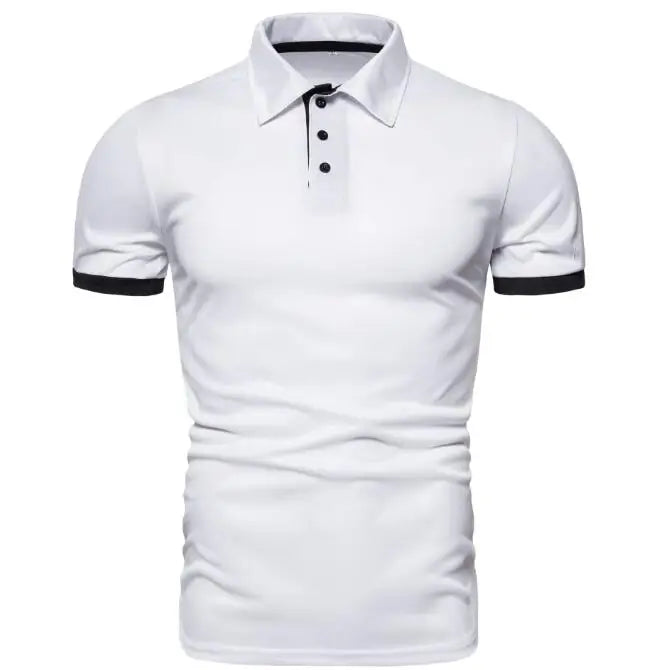 Custom Golf Polo Shirt Quick Dry Polyester TShirt Sublimation Blank Polo T-shirt Large Size Men's Polo Shirts-8