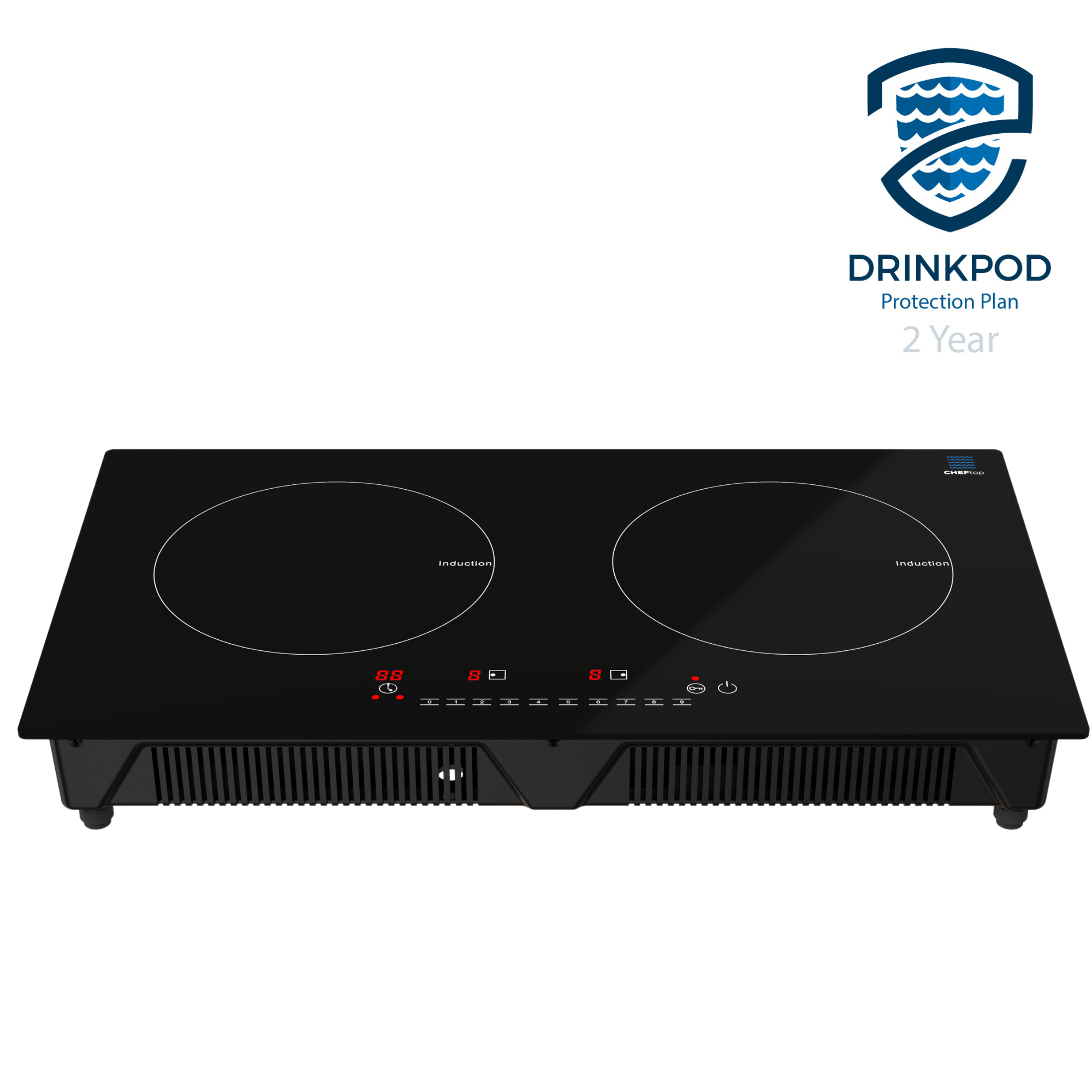 CHEFTop Pro - Dual Burner Induction Cooktop With Optional Induction Pan-6